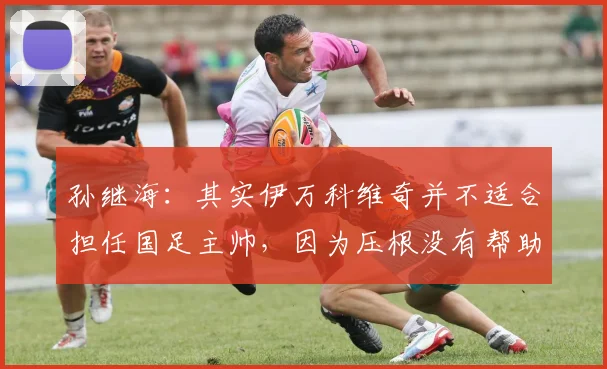 孙继海：其实伊万科维奇并不适合担任国足主帅，因为压根没有帮助